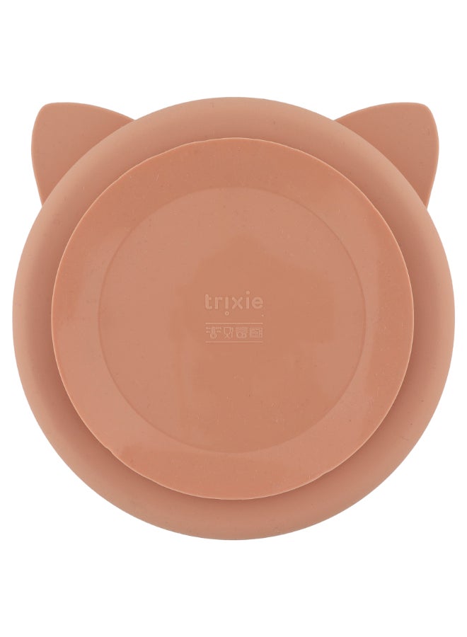 Trixie Silicone Divided Plate With Suction - Mrs. Cat - Image 2