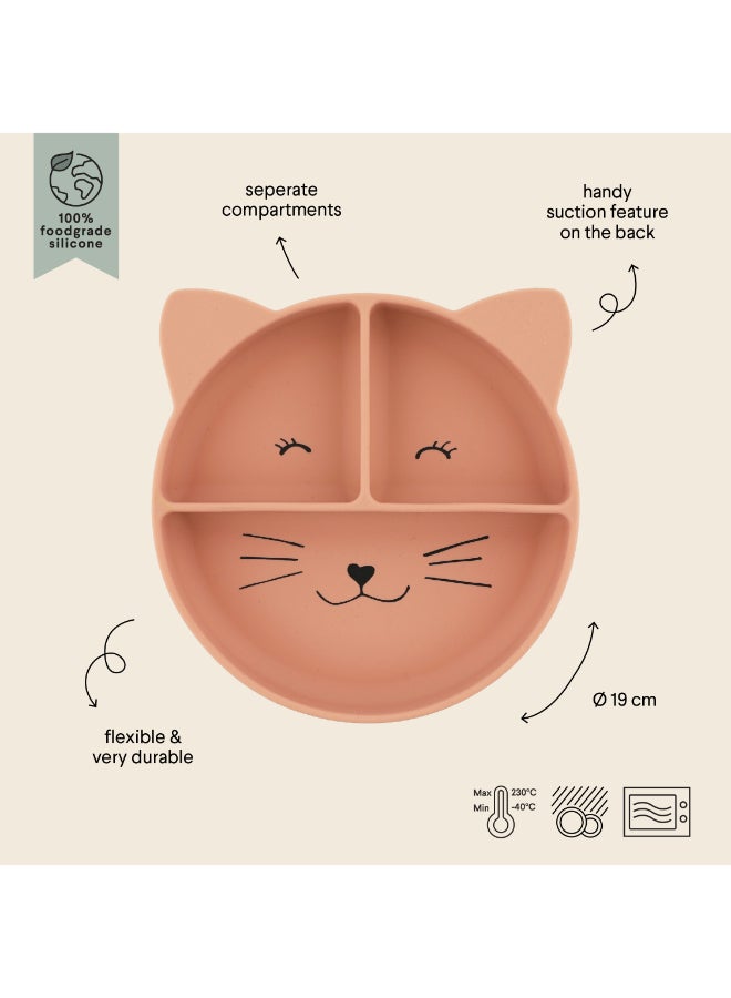Trixie Silicone Divided Plate With Suction - Mrs. Cat - Image 3