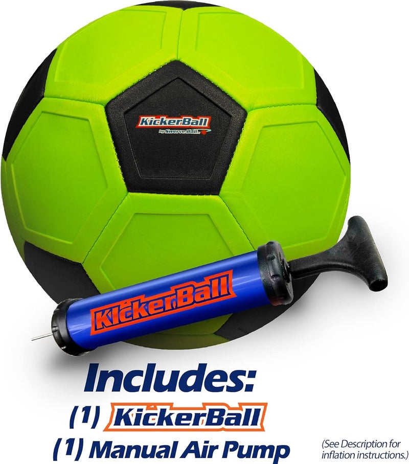 KickerBall - Curve and Swerve Soccer Ball/Football Toy - Kick Like The Pros, Great Gift for Boys and Girls - Perfect for Outdoor & Indoor Match or Game - Image 2
