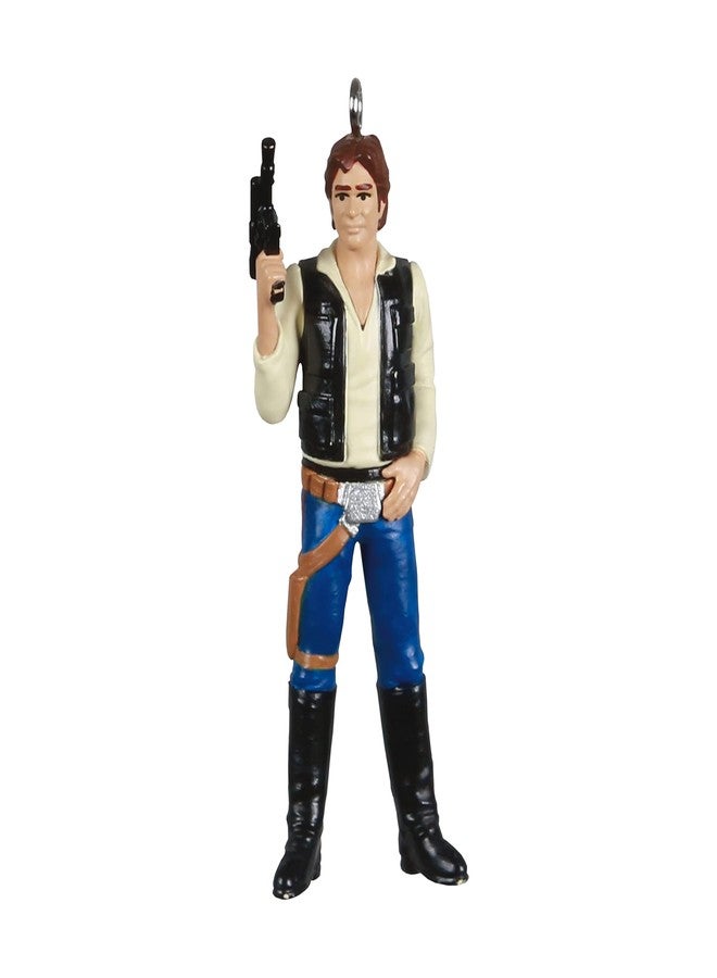 Hallmark Keepsake Miniature Christmas Ornament 2021, Mini Star Wars Han Solo, 1.69" - Image 1