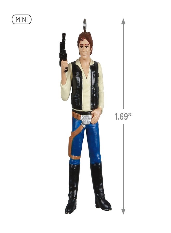 Hallmark Keepsake Miniature Christmas Ornament 2021, Mini Star Wars Han Solo, 1.69" - Image 5