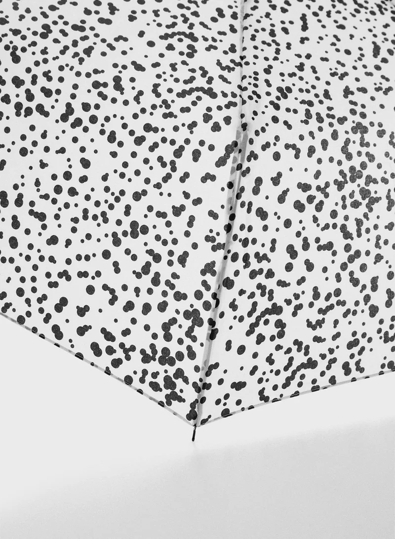MANGO Printed Folding  Umbrella