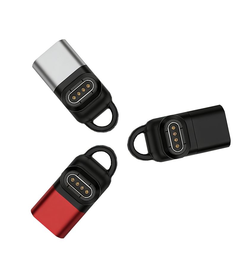 Black Type C Charging Adapter For Garmin Fenix Forerunner Instinct Venu Vivoactive Watches - Image 5