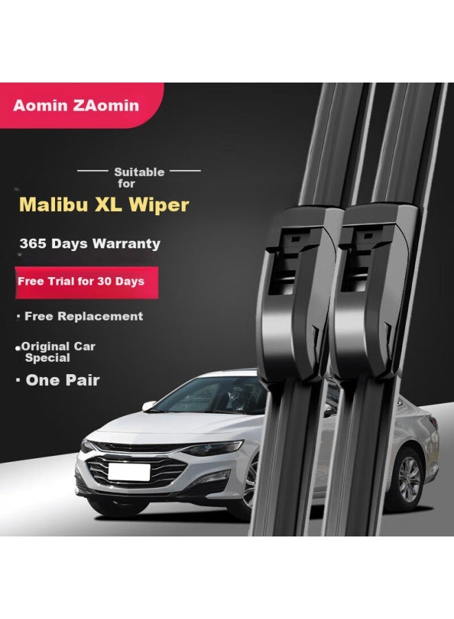 Aoming Boneless Wiper Blade, For Saic-gm Malibu Xl, Windshield Wiper Blade, Original A-grade Rubber Strip