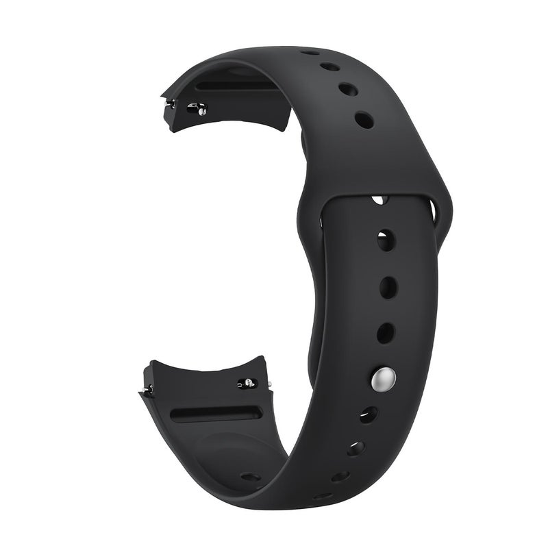 erorex For Huawei Watch 5 46Mm Reverse Buckle Silicone Watch Band(Black) - Image 2