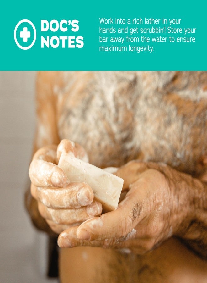 Dr. Squatch Natural Bar Soap for Men - Cold Process Soap with No Harsh Chemicals - Coconut Castaway (5 oz, 3-Pack) - Image 4