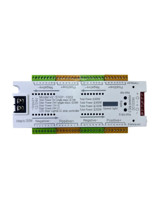 Intelligent Lighting Sensor Switch STEP-1003 | Motion Induction Controller for LED Stair, Corridor & Architectural Lighting