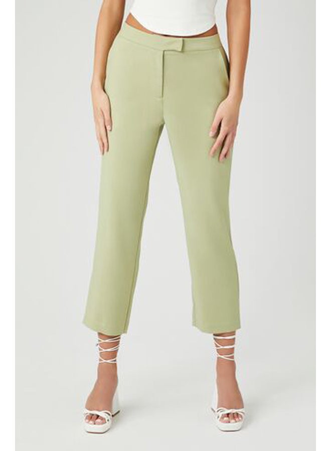 FOREVER 21 High-Rise Straight-Leg Trousers - Image 2