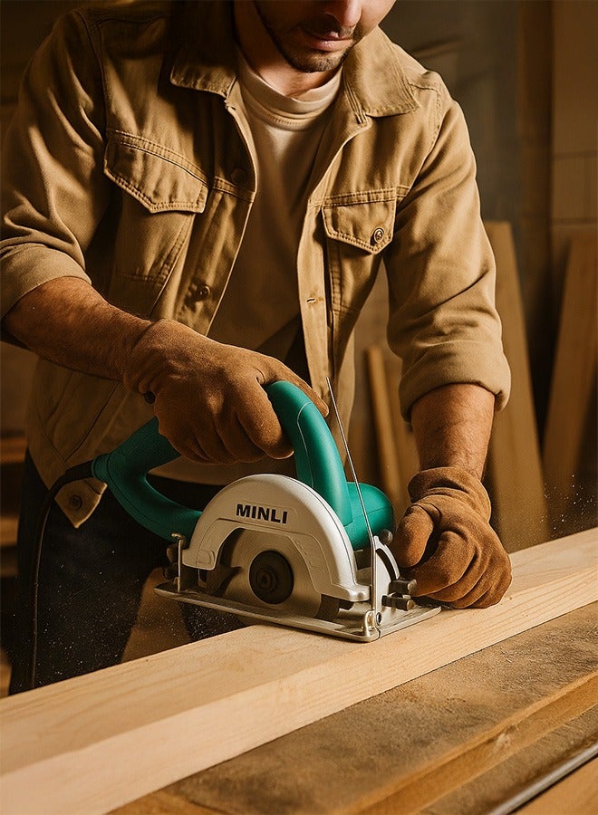 MINLI Marble Cutter 110/125mm 1400W – High-Power Circular Saw for Precision Cutting of Marble, Granite, Stone, Tiles & Concrete with Adjustable Speed and Ergonomic Design - Image 5