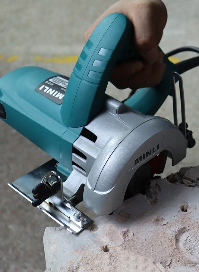 MINLI Marble Cutter 110/125mm 1400W – High-Power Circular Saw for Precision Cutting of Marble, Granite, Stone, Tiles & Concrete with Adjustable Speed and Ergonomic Design - Image 2