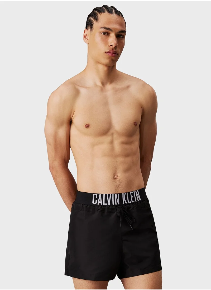 CALVIN KLEIN Short Waist Band Swim Shorts