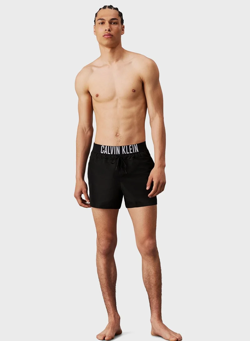 CALVIN KLEIN Short Waist Band Swim Shorts