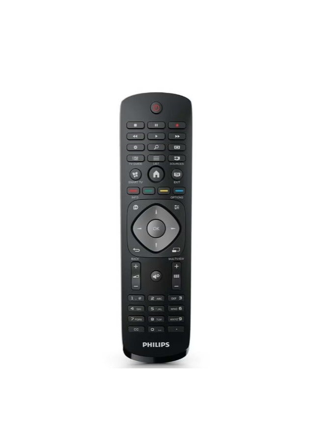 Philips Smart Tv Remote Controller Black - Image 1