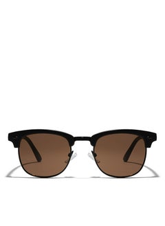 Blackout BlackOut by eyewa Linea Unisex Round Sunglasses, Black/Brown  - Image 1