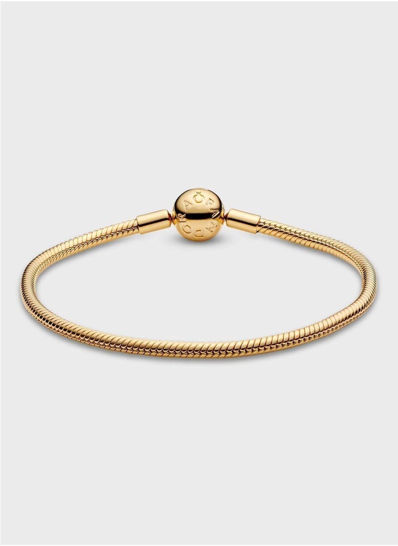 PANDORA Moments Snake Chain Bracelet - Image 2