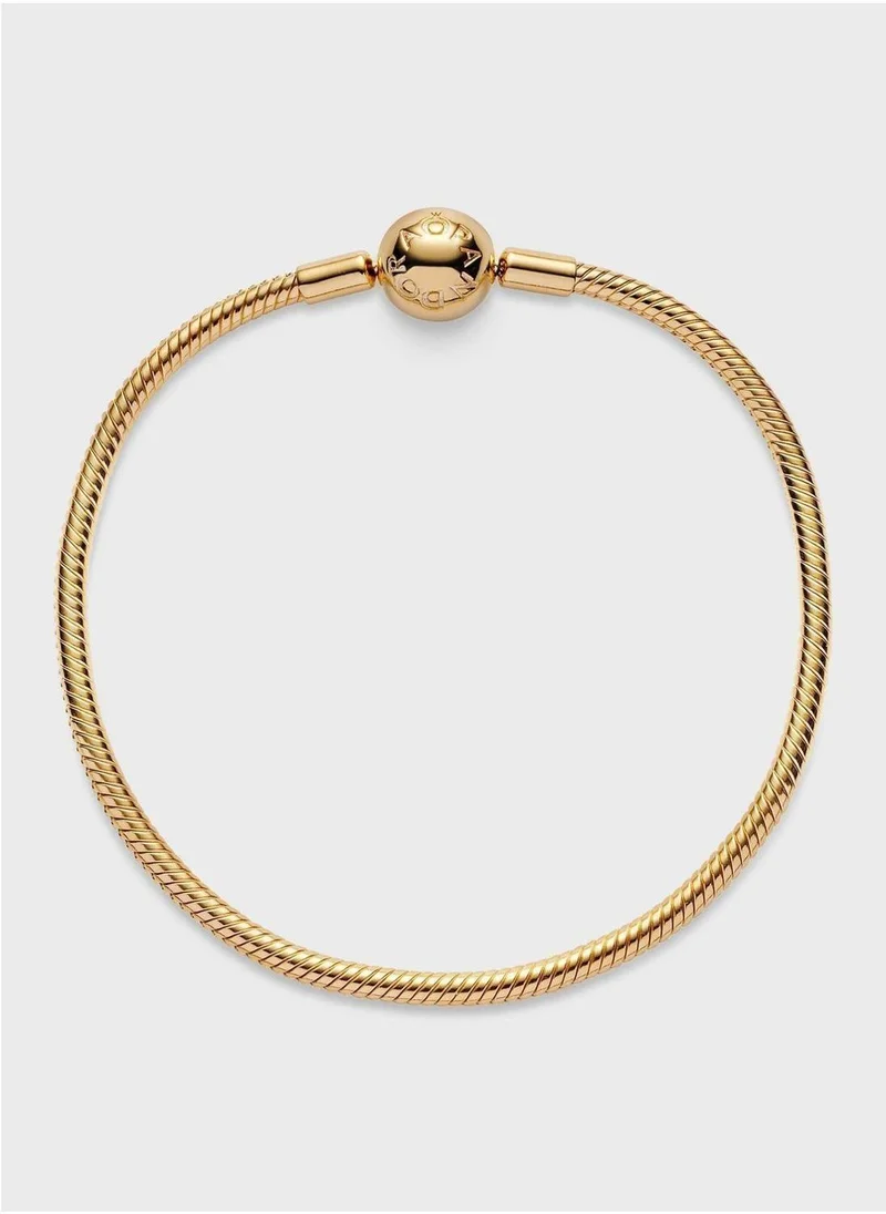PANDORA  Moments Snake Chain Bracelet for Women | Best Price UAE