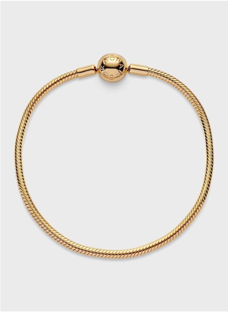 PANDORA Moments Snake Chain Bracelet - Image 3