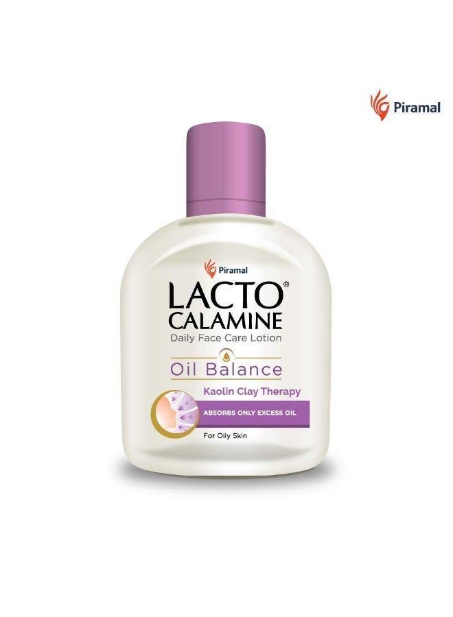 Lacto Calamine Face Lotion for Oil Balance - Oily Skin - 120 ml and Lacto Calamine Sunshield Matte Look Sunscreen SPF50 PA+++ 50g for Oily or Acne prone skin - Image 2