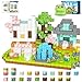 Gooidea 108PCS Magnetic Blocks Kids Magnet Toys Large 1 inch Building Cubes with Puzzle Panel Mine Magworld Easter Bunny Garden Building Crafts Sensory Learning Toys Gift for 3 Year Old Boys Girls - Image 2