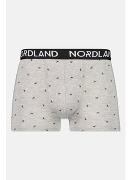 Nordland Men 2 Pieces Brand Logo Boxer, Multicolor  - Image 4