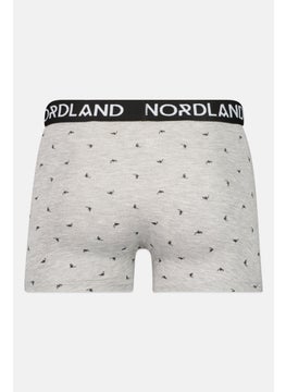 Nordland Men 2 Pieces Brand Logo Boxer, Multicolor  - Image 2