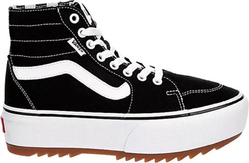 VANS سنيكرز فيلمور هاي ملحق بلاطة سوداء للنساء VN0A5JLGBLK1  - Image 1