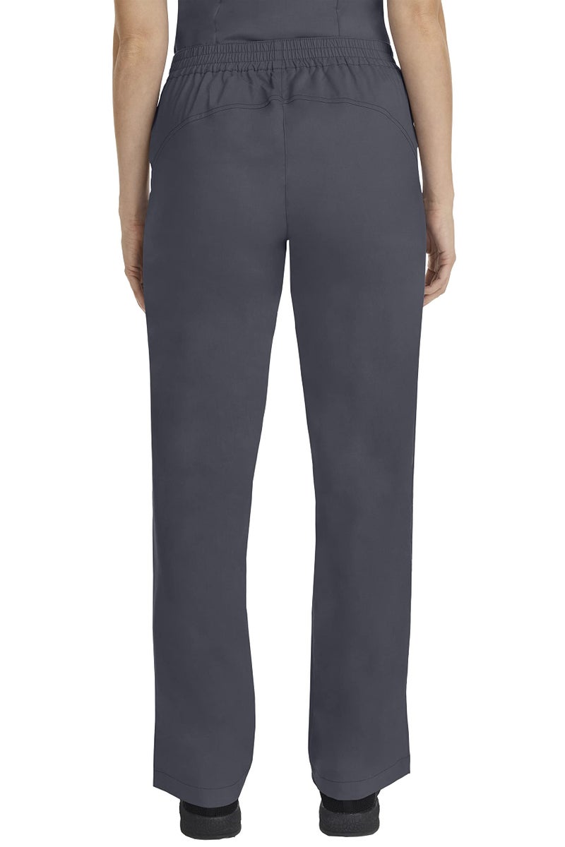 Healing Hands Scrub Pants for Women 2 Pocket Elastic Back Drawstring Pant Purple Label 9095 Taylor Pewter LP - Image 2