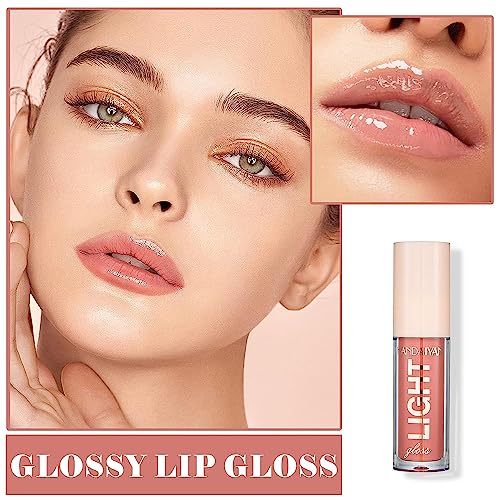 MAEPEOR Moisturizing Lipgloss Set 6PCS Smooth Hydrating Lip Gloss Neutral Nude Nourishing Glossy Lipgloss for Women and Girls (Moisturizing, 6PCS Set B) - Image 5