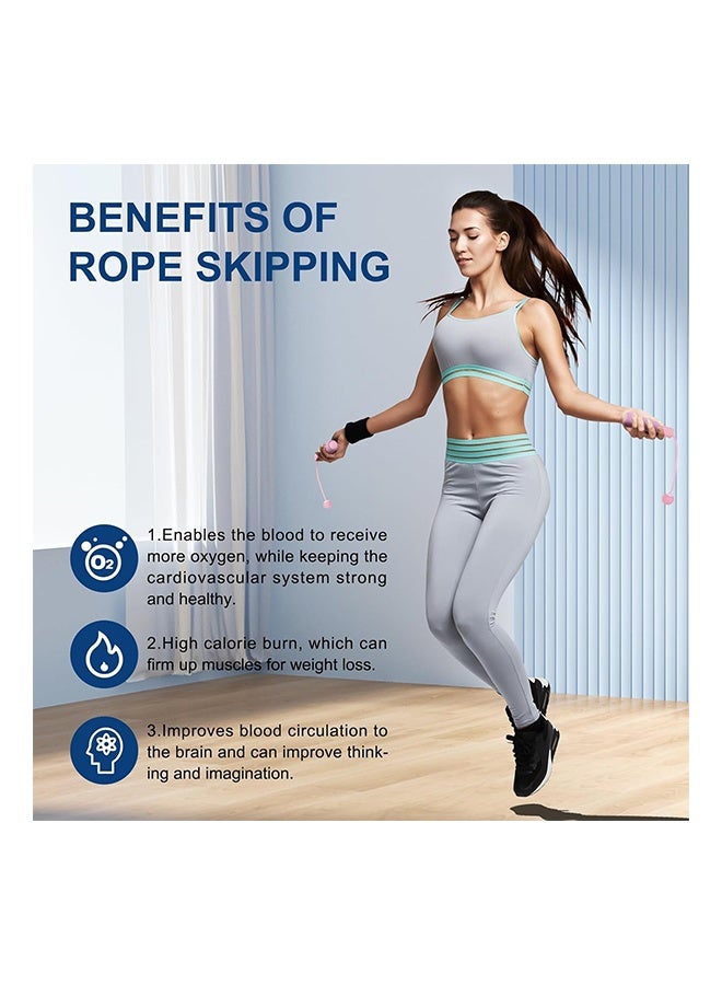 Generic Adjustable Jump Rope and Cordless Jump Rope for men women and kids,Light And Easy To Carry Skipping Rope, Suitable For Fitness, Workout, Exercise And Weight Loss - Image 3
