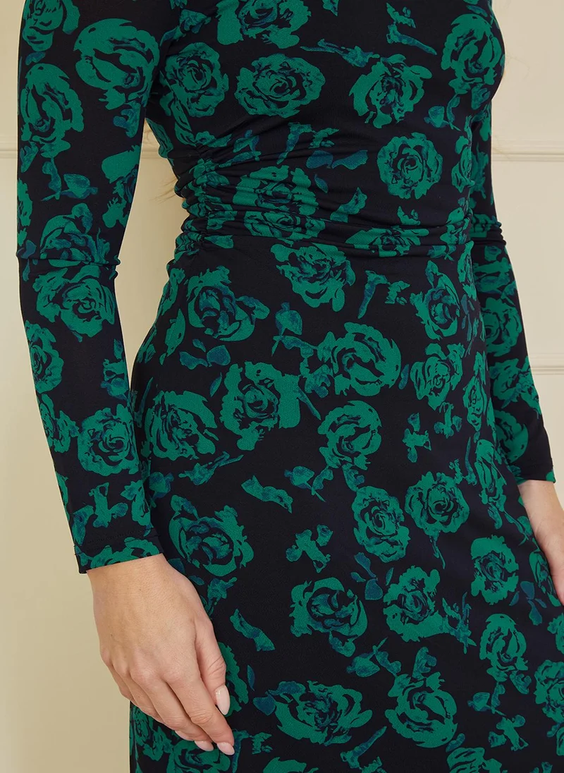 Yumi Floral Print Dress