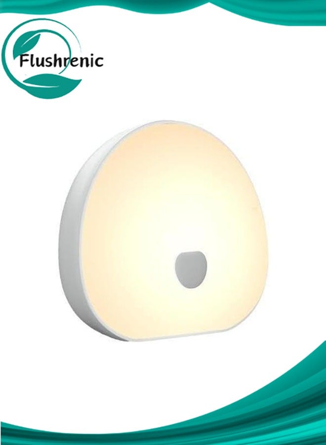Flushrenic Night Lights with White Noise, Soothing Sounds, LED Touch Control Lamp for Breastfeeding, Portable Night Light, Memory Timer, Sleeping Baby Adults Kids(White) - Image 1