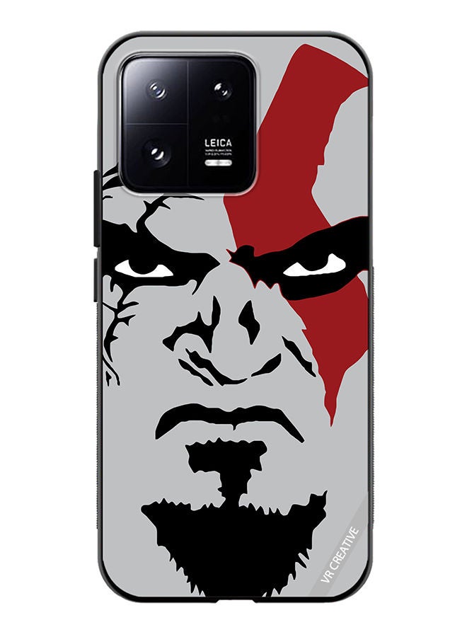 VR CREATIVE Protective Case Cover For Xiaomi 13 Face God Of War Design Multicolour - Image 1