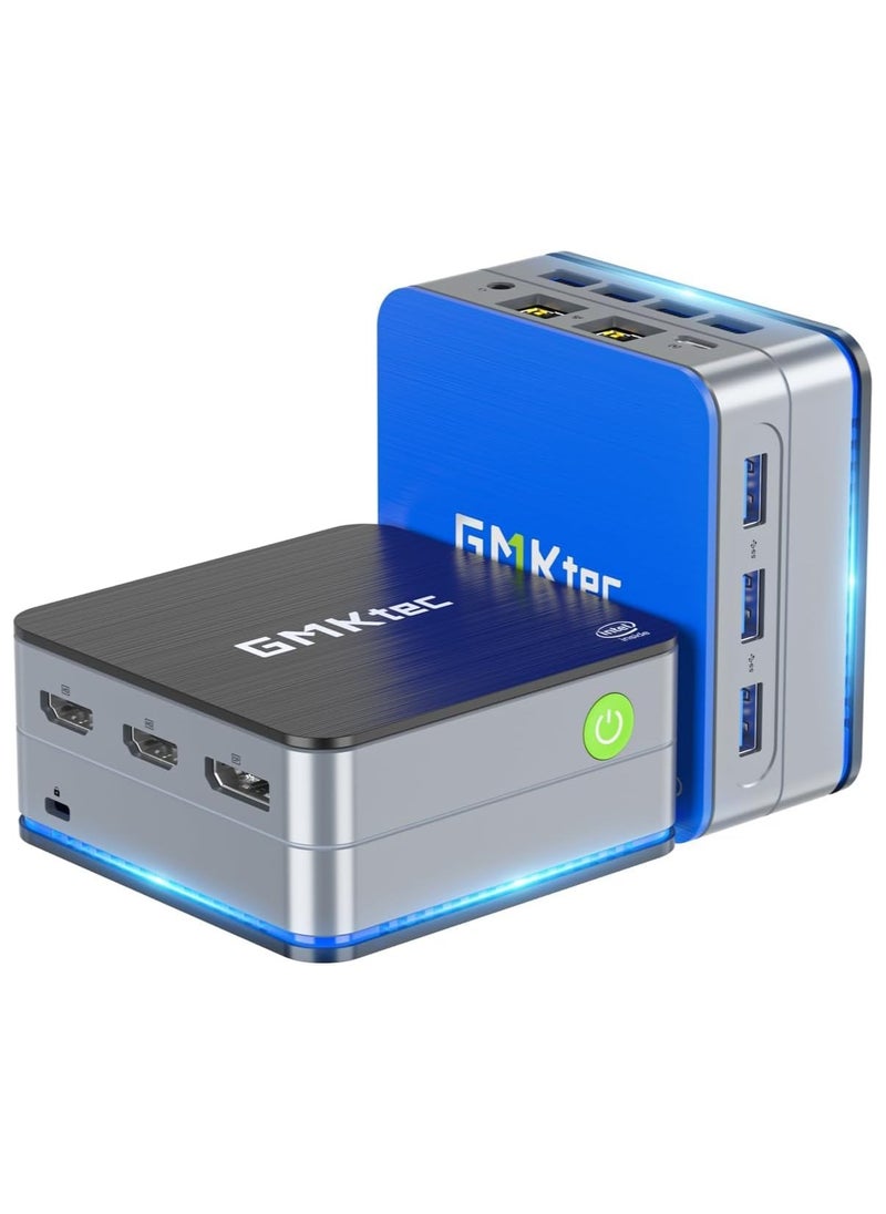 NucBox G2 Desktop Ultracompact Mini PC Windows 11 Pro Intel 12th Alder Lake N100 12GB DDR5 512GB SSD Dual LAN, Mini Computer 1000Mbps, 4K Triple Display, WiFi6, BT5.2 - pzsku/Z62F8F3E827D54A6E1594Z/45/_/1718185789/967487ec-c521-420d-88f4-dd88799e809f