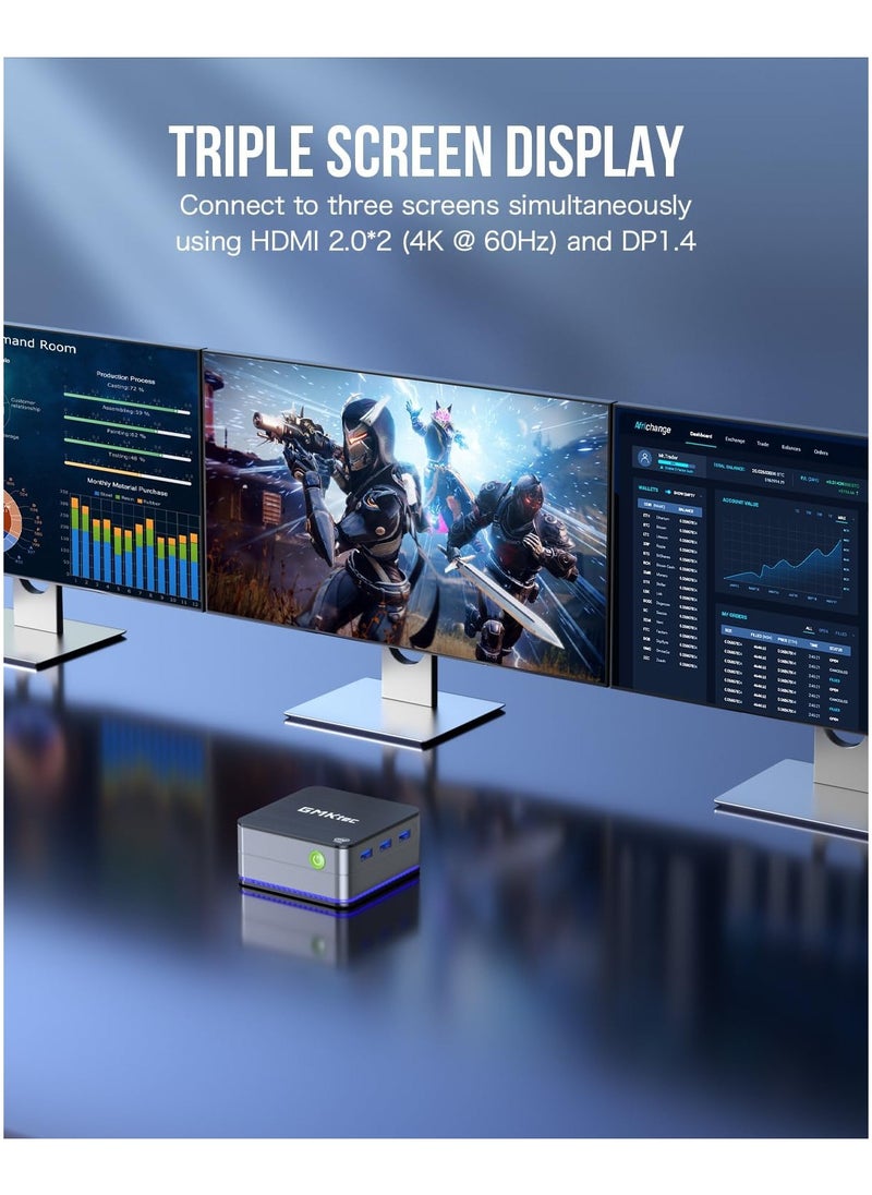 NucBox G2 Desktop Ultracompact Mini PC Windows 11 Pro Intel 12th Alder Lake N100 12GB DDR5 512GB SSD Dual LAN, Mini Computer 1000Mbps, 4K Triple Display, WiFi6, BT5.2 - pzsku/Z62F8F3E827D54A6E1594Z/45/_/1718185931/df564253-b6de-4cb1-88d4-ffb00a0f41b7