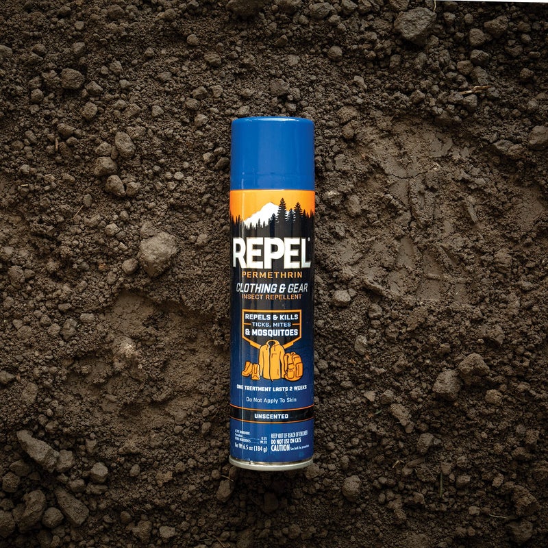 repel طارد الحشرات للملابس والمعدات برمثرين، يستخدم على المعدات الخارجية، الخيام وأكياس النوم، يطرد البعوض، القراد، العث، (بخاخ هوائي) 6.5 أونصة سائلة - Image 4