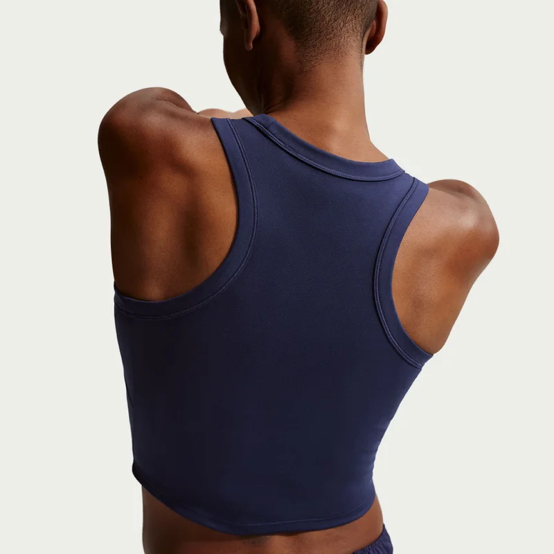 Nike Blue Women's One Dri-FIT Training Crop Top for Women | Best Price UAE