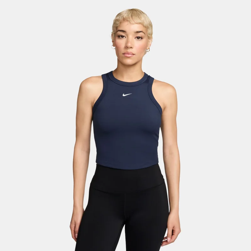 Nike Blue Women's One Dri-FIT Training Crop Top for Women | Best Price UAE