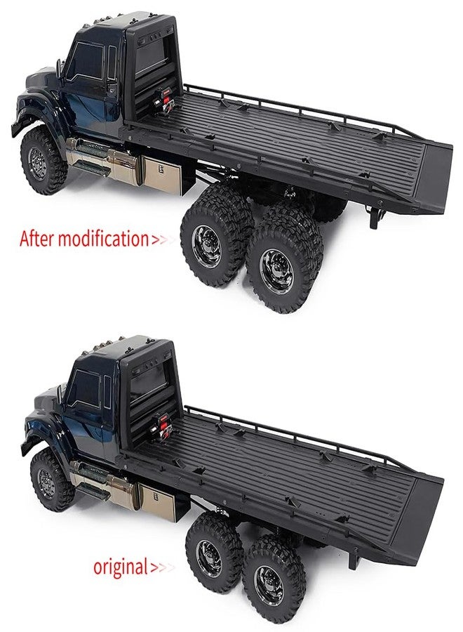 MOHERO TRX6 Rear Wheel Dually Conversion Kit - Single Wheel to Two Wheel Conversion Kit for Flatbed Hauler T6 G63 1/10th RC Car Upgrade Part - Image 2