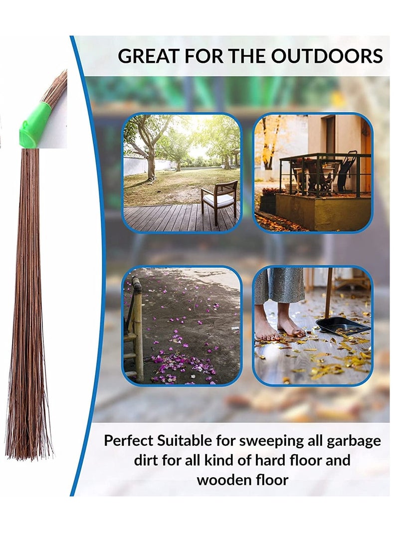 GENESIS Coconut Leaf Grass Broom Stick - Image 2