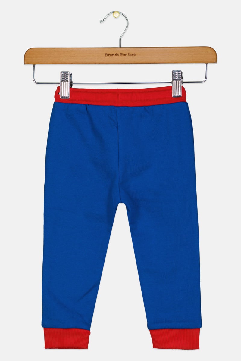 Hamleys x Marvel Toddlers Boy Graphic Print Sweatpants, Blue - Image 2