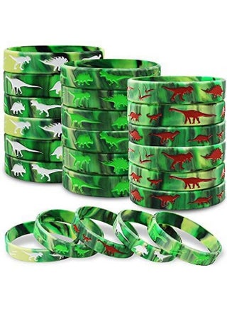 Dinosaurs Silicone Wristbands 30 Pack Dinosaurs World Jurassic Party Supplies For Dinosaurs Theme Party Birthday Party Favors Gifts Bags Stuffers 3 Colors - pzsku/Z62F97D59BFD56EC12CBAZ/45/_/1688194371/f88057f5-7b32-4b51-9957-7e40d5a440da