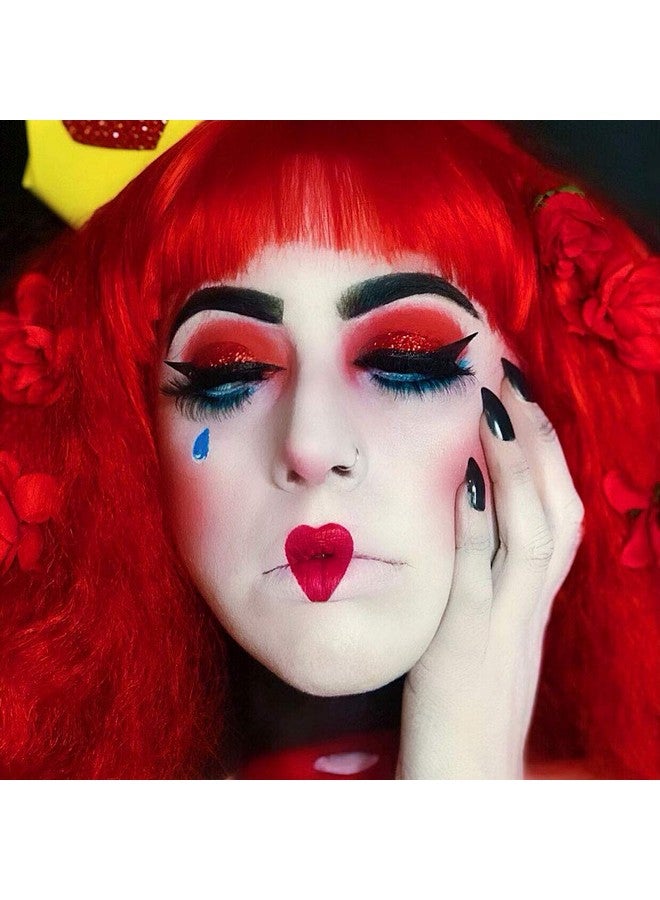 mehron Makeup Paradise Aq Glitter (.25 Oz) (Red) - Image 3