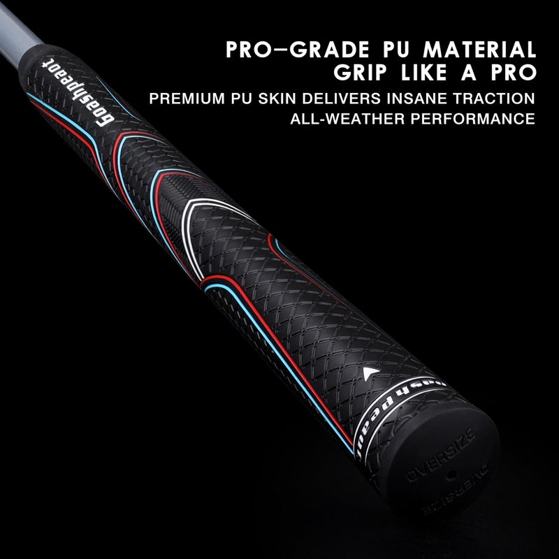 Goashpeaot Polyurethane Golf Grips Pack of 13 with Regripping Kitï¼ŒAdvanced Texture Control Non-slip for All-Weather Conditions Golf Club Grips,Comfortable Tackiness Feel Golf Grips for Men - Image 4