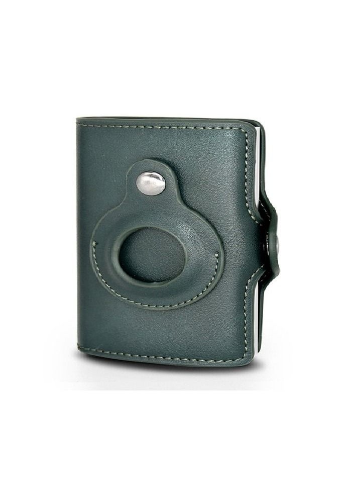 Generic - Rfid Card Holder Men Women Airtag Wallet Money Bag Leather Purse Slim Thin Wallets For Apple AirTags Tracker Air Tag - Image 1