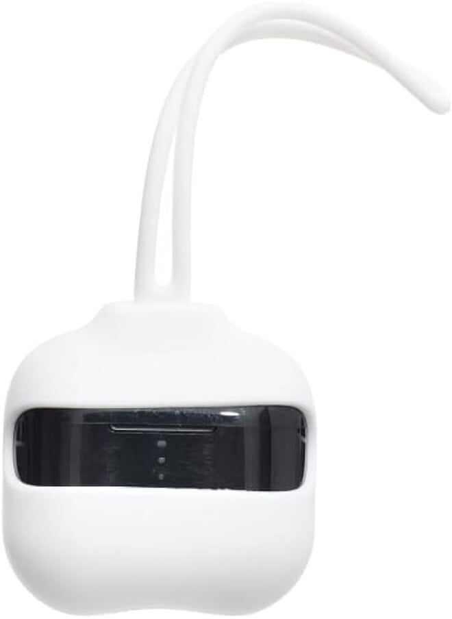 Generic - G-Power Silicone Airpod Protective Case Easy Install Containing Wrist Strap With Neck Strap And Safe Edges For Airpods 3 Set Of 3 Pieces - White - Image 1