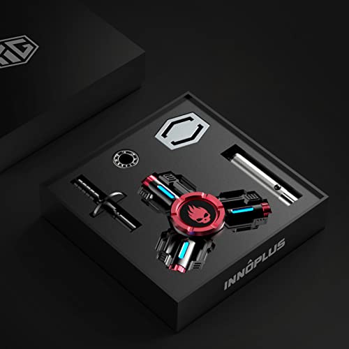 INNÃ”PLUS INNOPLUS Fidget Spinners, Fidget Spinner Gifts for Adults Kids, Finger Hand Spinner, Metal Fidget Spinner, Fidget Toys, Fidgets for Kids, Stress Anxiety ADHD Relief Figets Toy, Luminous Night Effects - Image 5