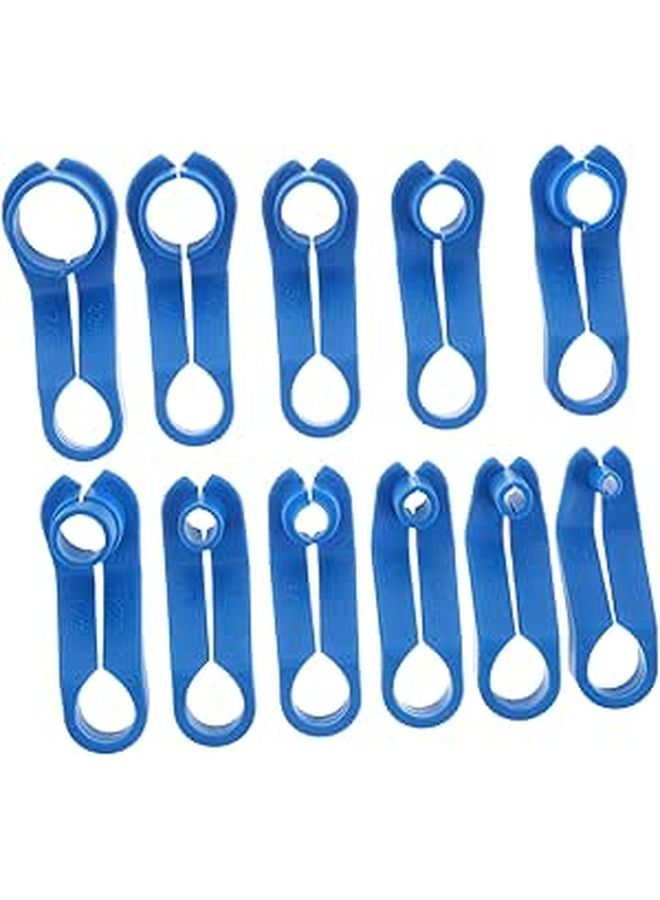11 Pcs Quick Disconnect Hose Tool Set For Automotive And Air Conditioning Lines - Image 1