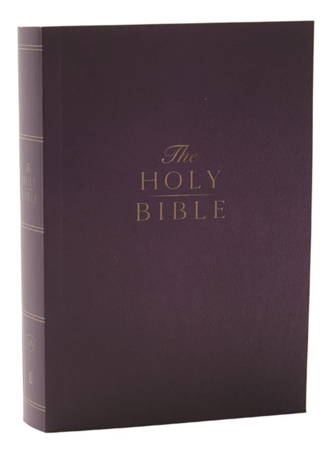 KJV Holy Bible: Compact with 43,000 Cross References, Purple Softcover, Red Letter, Comfort Print: King James Version 