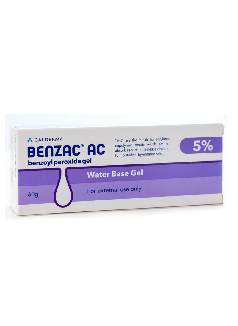 GALDERMA Benzac-Ac 5% Gel 60 gm  - Image 2