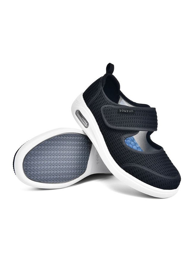 youyun Women's Diabetic Shoes for Women Casual Adjustable Walking Shoes Wide Shoes for Elderly Swollen Feet Non-Slip Air Cushion Bottom Fattening and Widening - Image 3